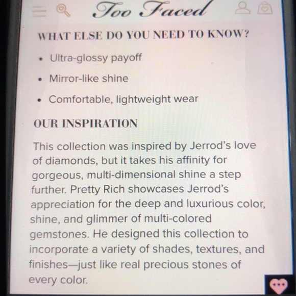 Too Faced Hidden talents hi shine lipgloss. NWT - Picture 6 of 9